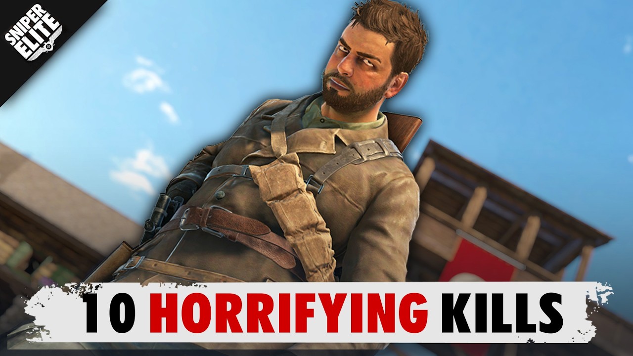 Top 10 Most Horrifying Sniper Elite Kills&hellip;