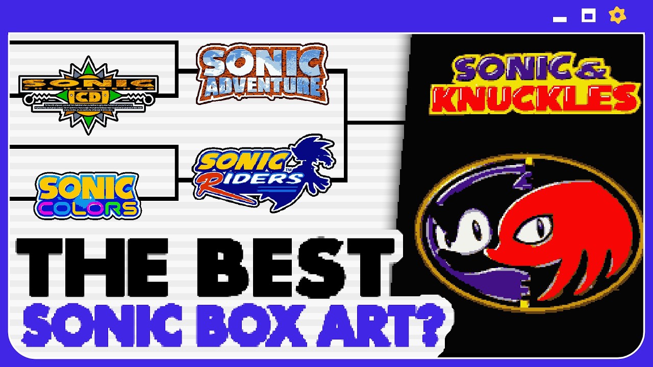 Sonic Box Art Bracket