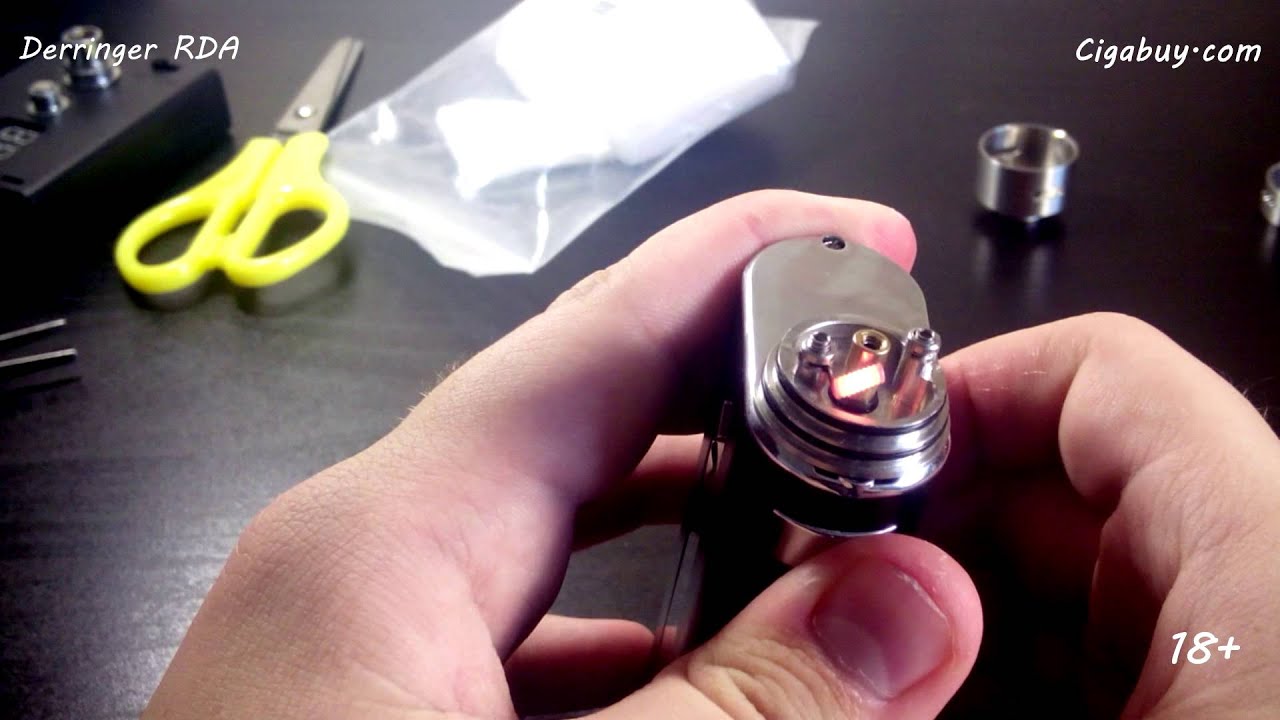 Намотка Dragon Coil Build, мотаем дрипку Derringer RDA (cigabuy.com)