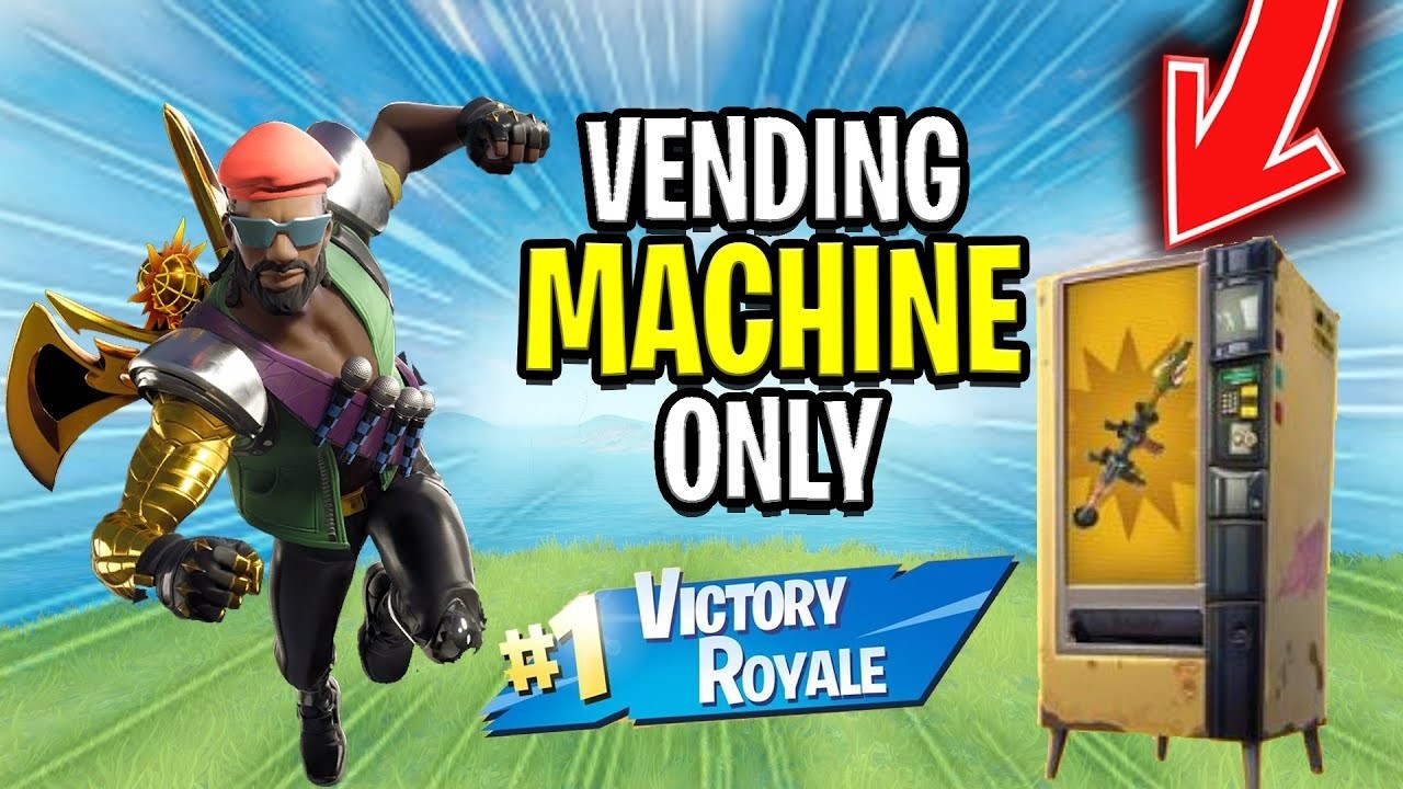 OG SKINS & VENDING MACHINE WEAPONS ONLY!! #1 VICTORY ROYALE 🤔