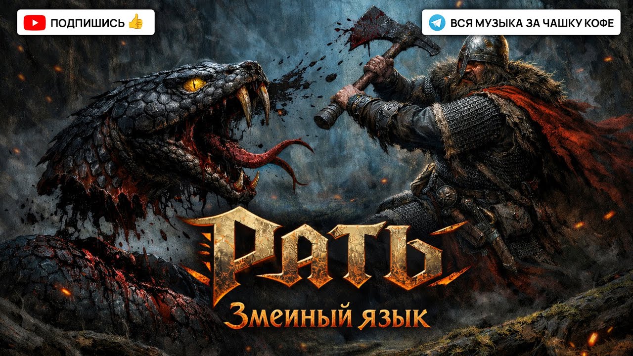 Рать — Змеиный язык | Славянский фолк-рок с глубоким смыслом