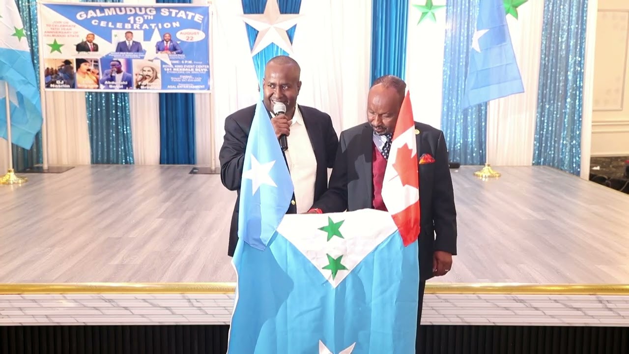 Xaflada Sanadguurada 19aad ee dowlad Goboleedka Soomaaliyeed ee Galmudug  TORONTO