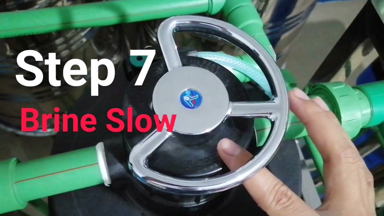 HOW TO BACKWASH WATER REFILLING MACHINE