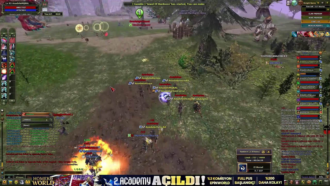 HomekoWorld PK Beta Alev Aleev Açıldı! | Itemler NPC'de!| P.U.S Ücretsiz!|#Anadolu #ko #Homekoworld