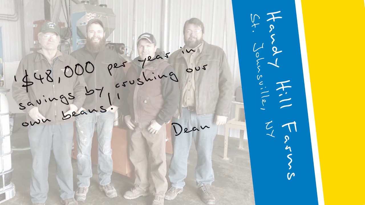 Farmers Crushing Their Own Soybeans On-Farm - Energrow Testimonials