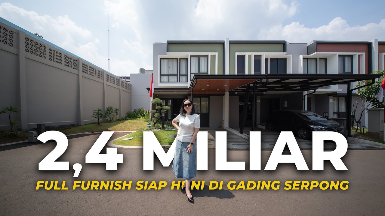 Rp 2.4 M | Rumah Gading Serpong Full Furnish | Baroni Summarecon Serpong