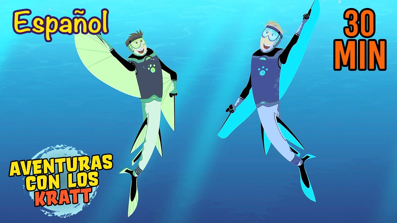 ¡EL PEZ VOLADOR! | Peces y más para Niños | Aventuras con los Kratt | 9 Story Kids en Español