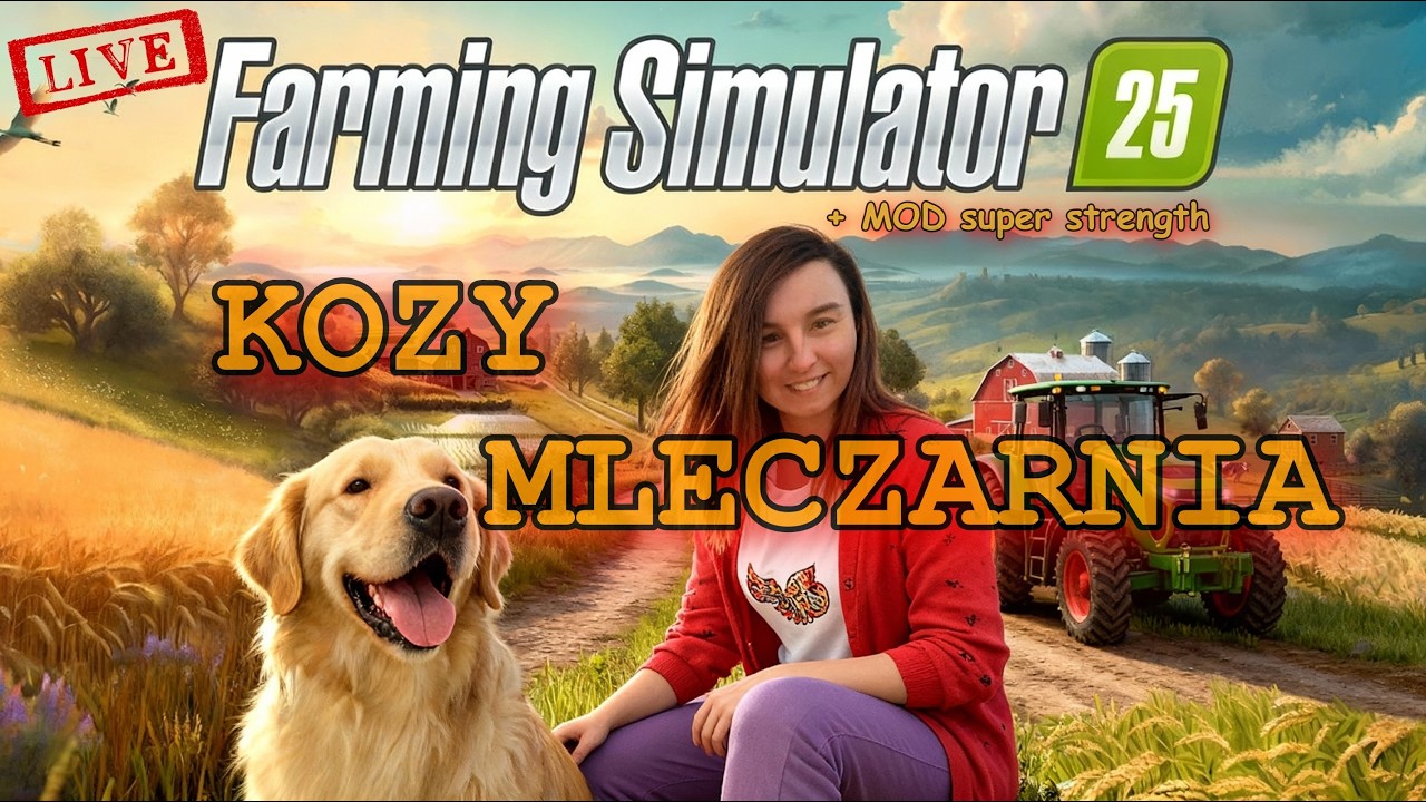 Karola orze jak może !!! SINGLE na mapie Riverbend Springs || 23|| Farming Simulator 25 #livestream