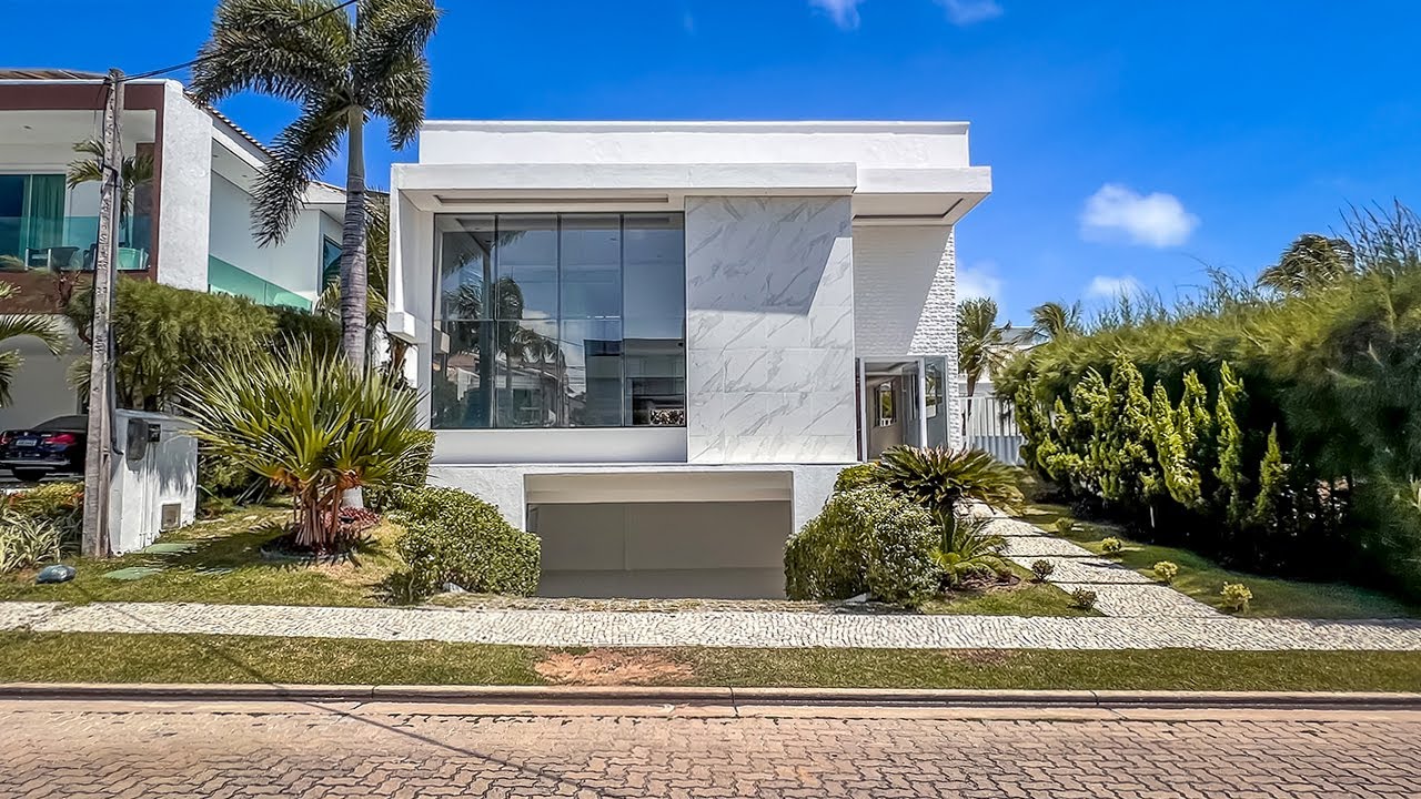 🌴 CASA CONTEMPORÂNEA COM SUBSOLO NO ALPHAVILLE FORTALEZA