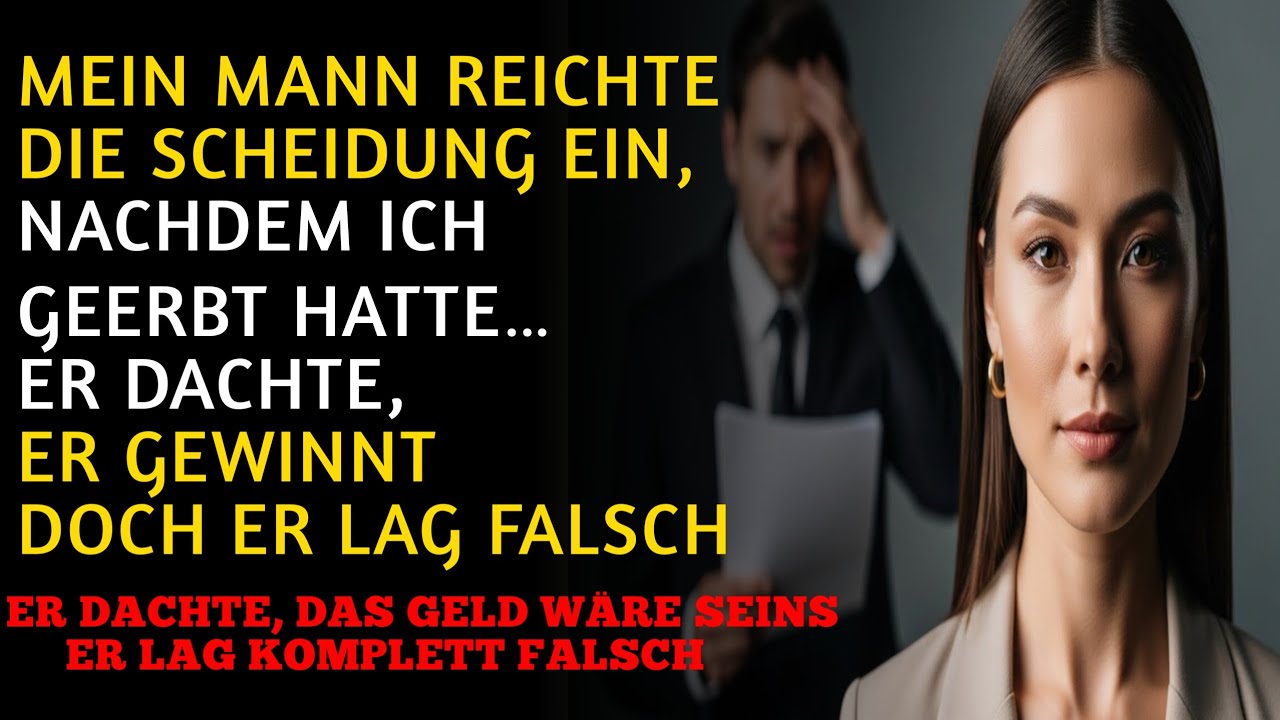 Mein Mann reichte die Scheidung ein wegen meines Erbes – er lag völlig falsch