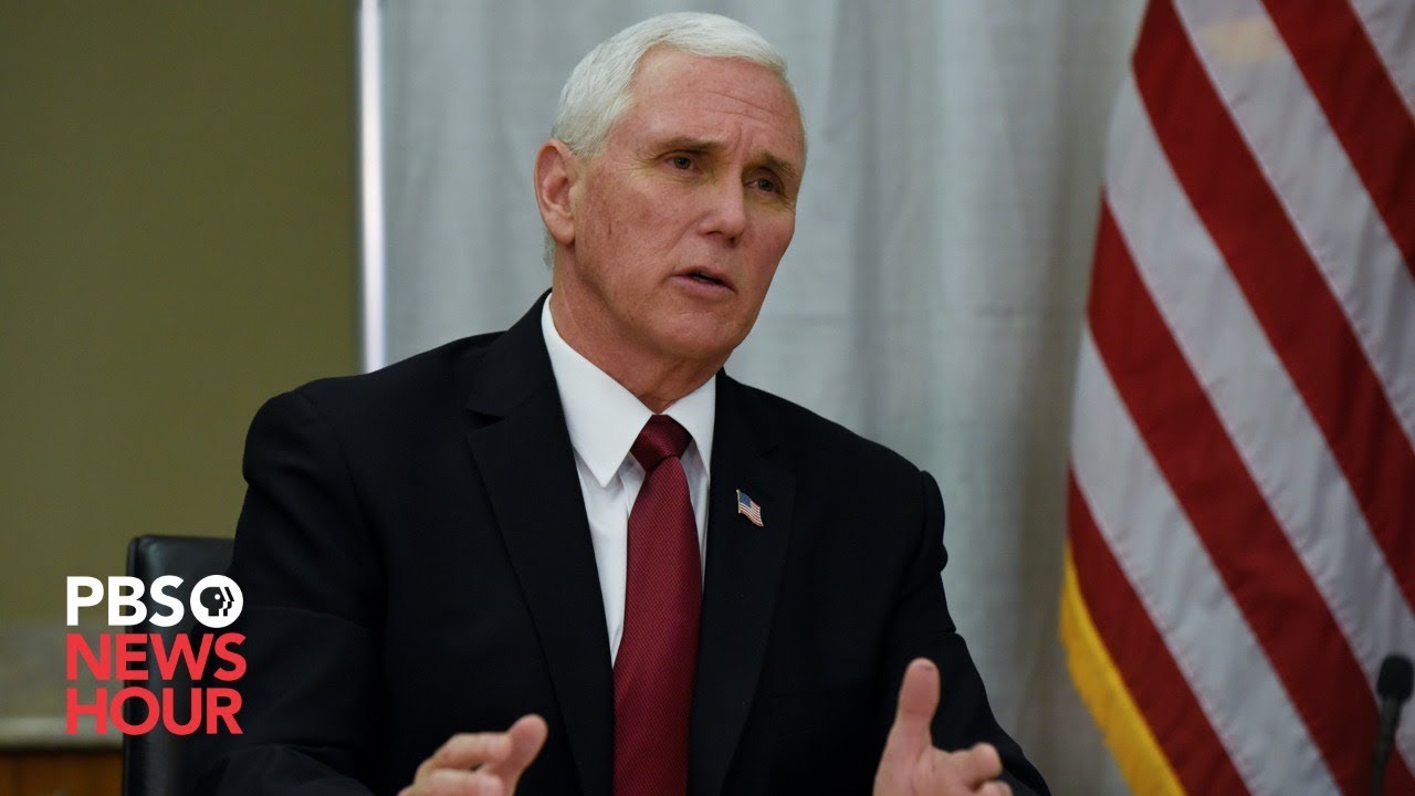 WATCH LIVE: Pence highlights Trump administration's accomplishments in Carter Lake, IA
