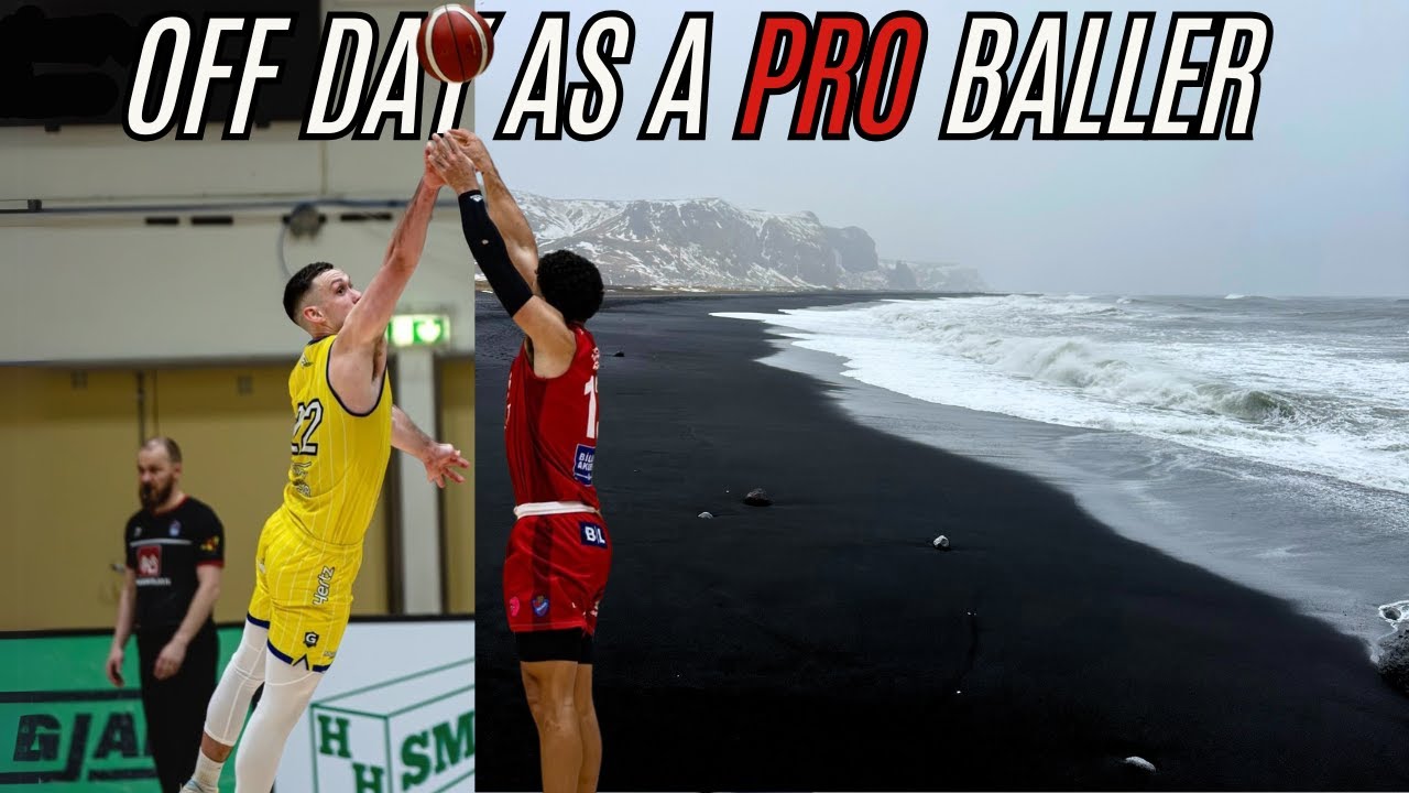 Pro Basketball Player’s Off Day in ICELAND! Epic Waterfalls & Black Sand Beach