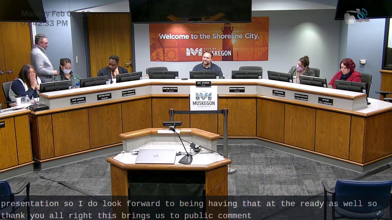 02-09-26 City Of Muskegon Commissioners Work Session
