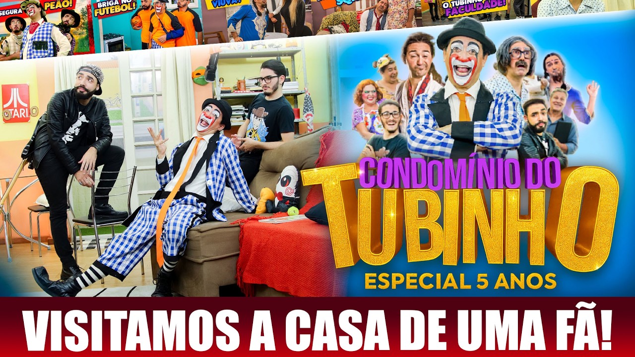 Especial de 5 Anos do Condomínio do Tubinho - VISITAMOS A CASA DE UMA FÃ