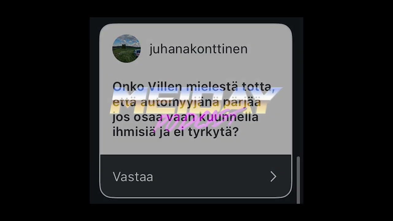 MEIDAY #49 - VIERAANA: VILLE R&Auml;IS&Auml;NEN (osa 2)
