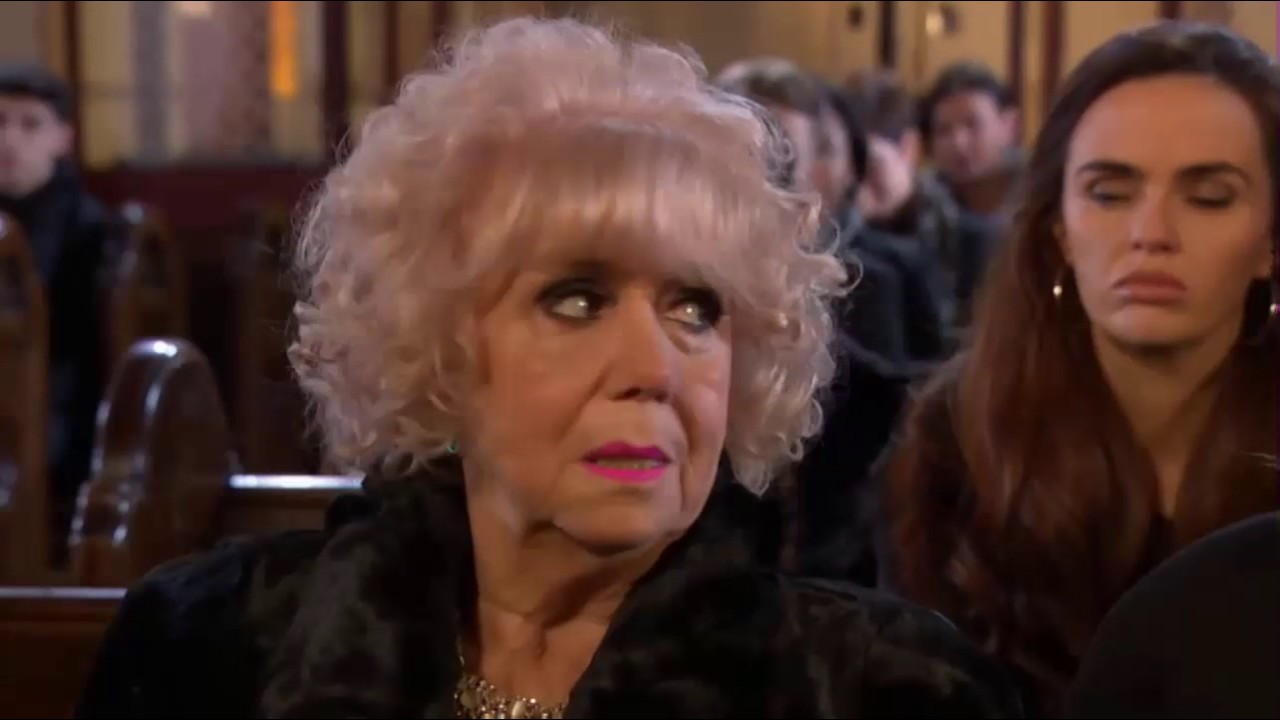 Hollyoaks Celine funeral 14th Feb 2017