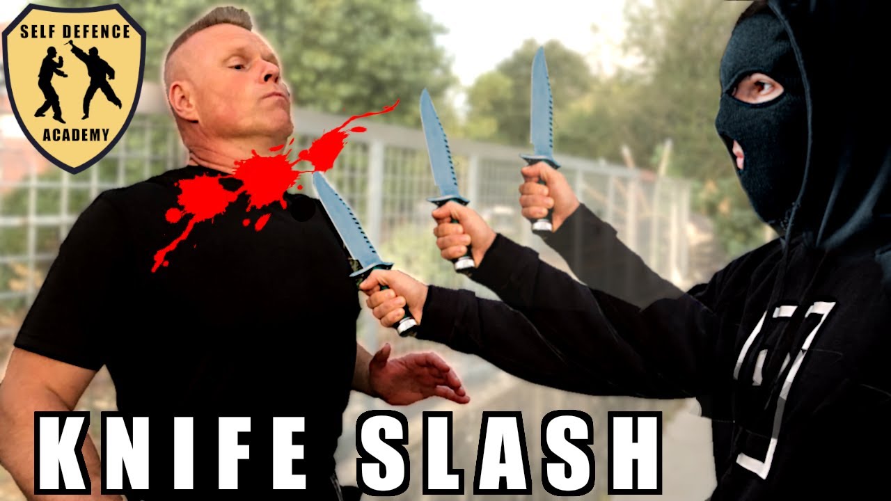 How to Defend Knife Slash / Krav Maga Techniques