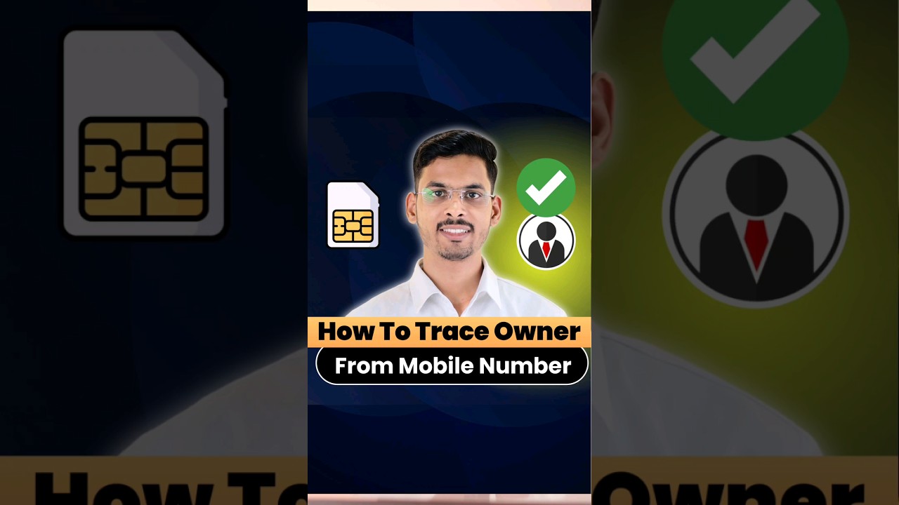 How To Trace Mobile Number Owner Name..#telecom #technology #tech #sim #abhaysoni
