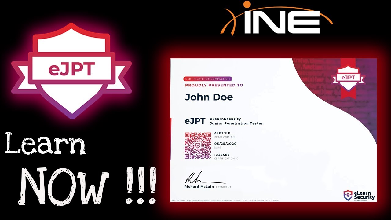 eJPT  | Begin Your Cyber Security Journey | INE | eLearn Security // Perumal Jegan