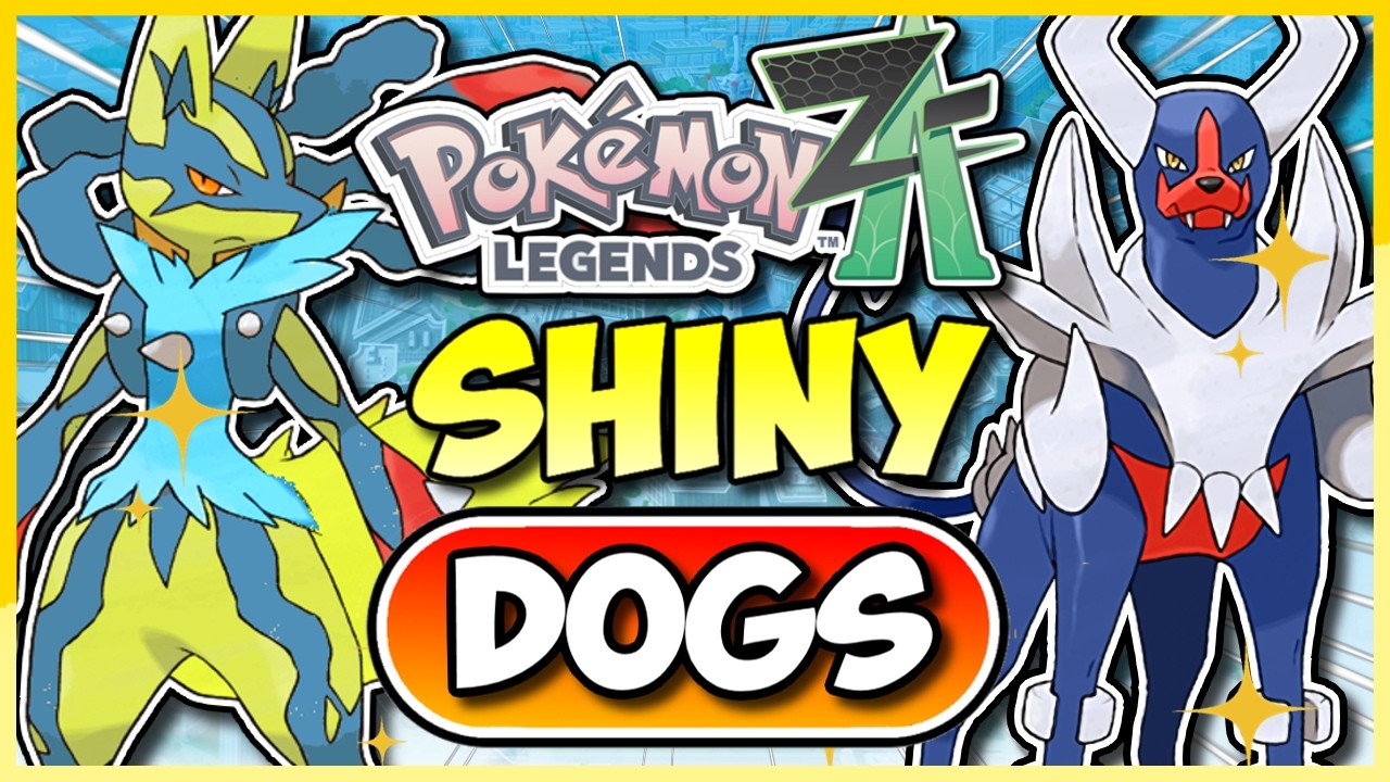 Pokemon Legends ZA - But I Can ONLY Use SHINY DOGS!