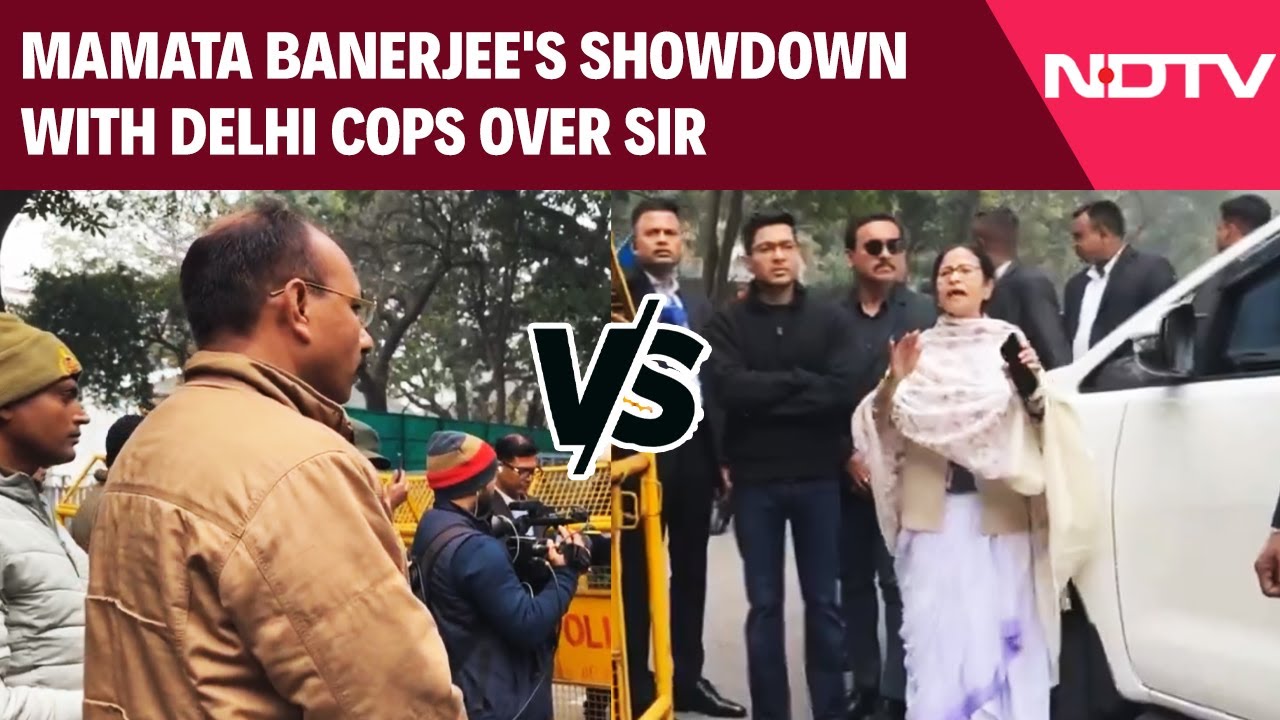 West Bengal SIR | Mamata Banerjee's Showdown With Delhi Cops Over SIR