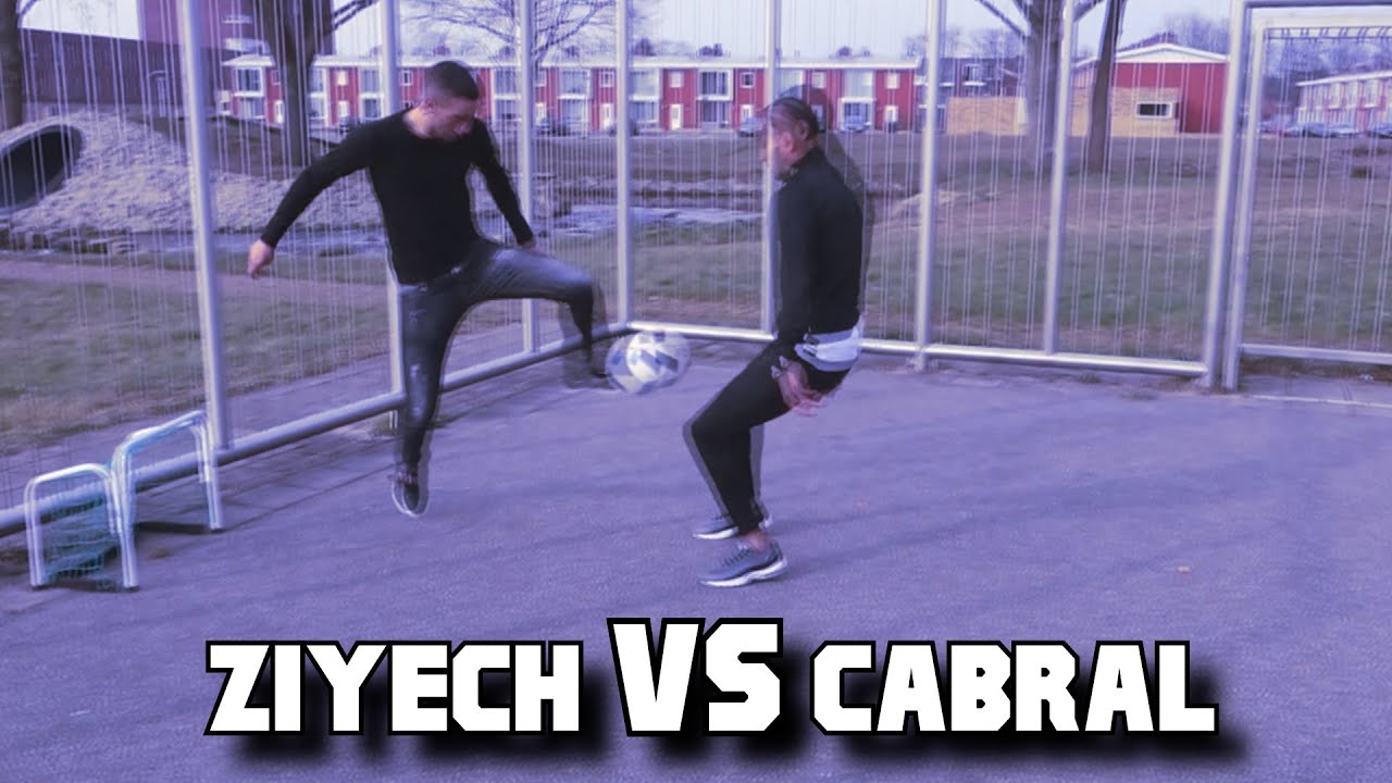 HAKIM ZIYECH VS JERSON CABRAL - PANNA BATTLE