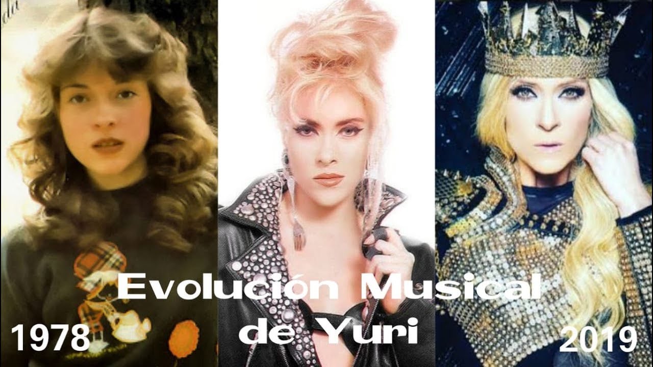 Evolución Musical de Yuri (The Mexican Madonna)