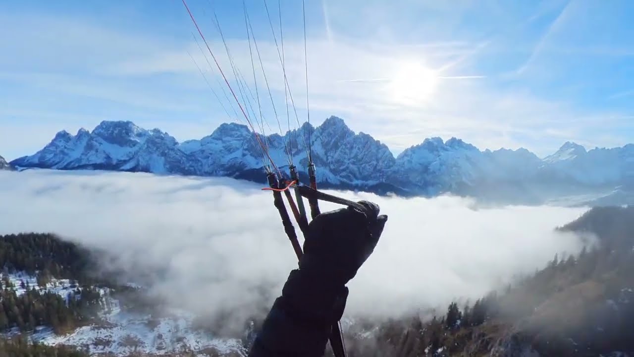Volo da Sappada 2000 (Alpi Carniche) 7 gennaio 2023