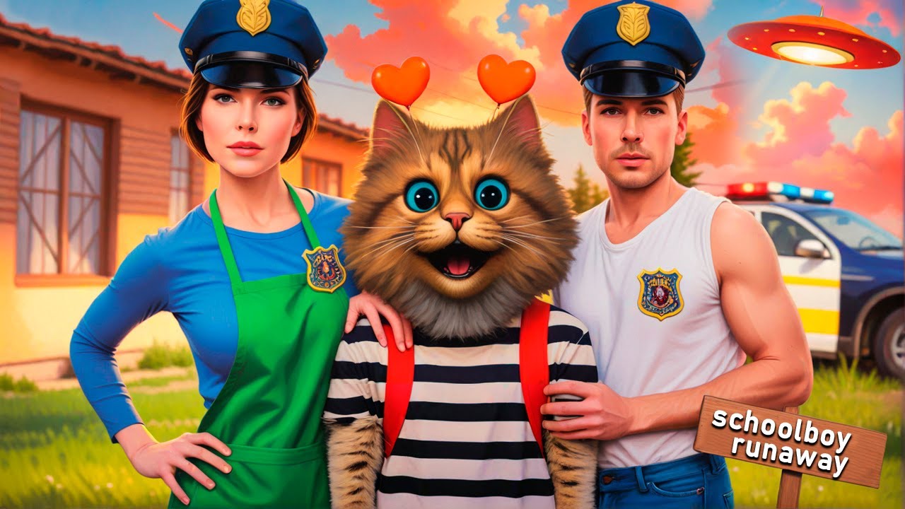 ЭТО МОЙ ПОСЛЕДНИЙ ДЕНЬ В ЭТОМ ДОМЕ 📺 SCHOOLBOY RUNAWAY Весёлый Кот
