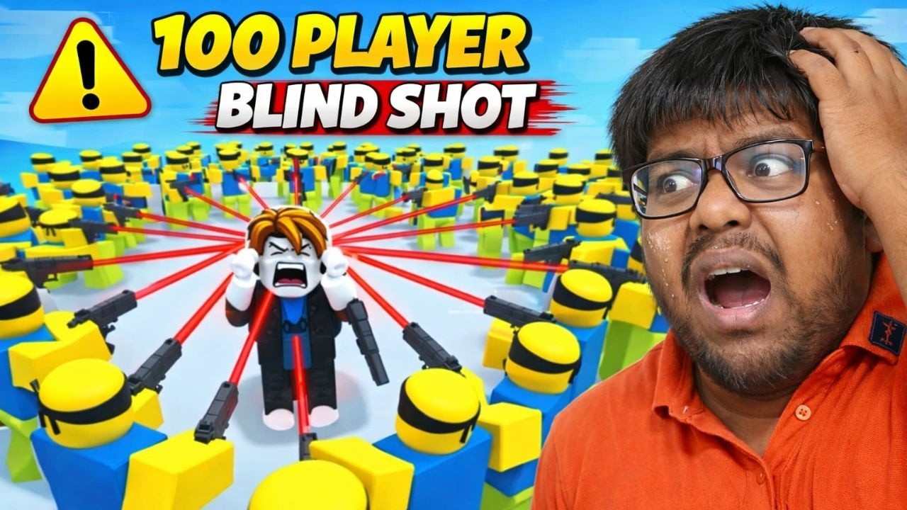 100 игроков в Roblox стреляли в меня вслепую… Что случилось?!