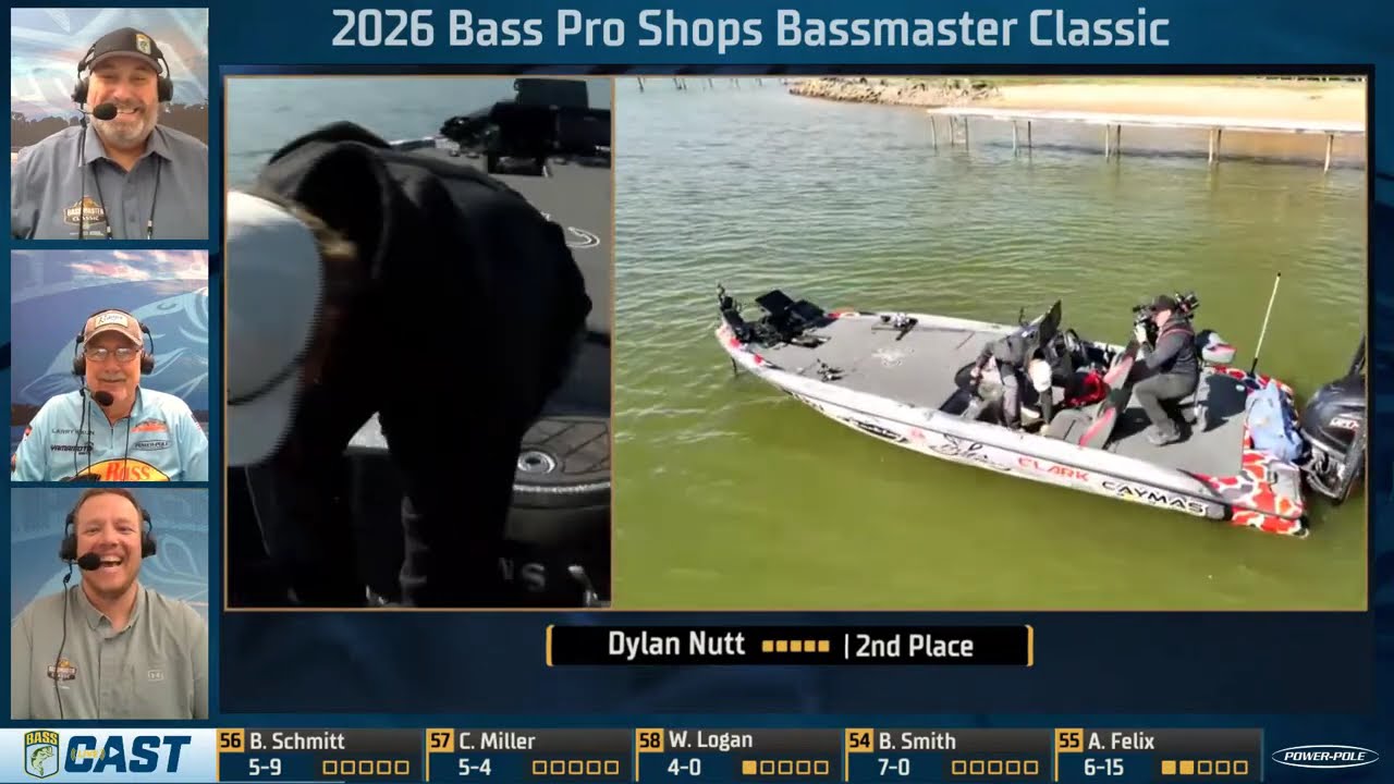 2026 Bassmaster Classic - Tennessee River, TN  - Day 2 - LIVE Cast