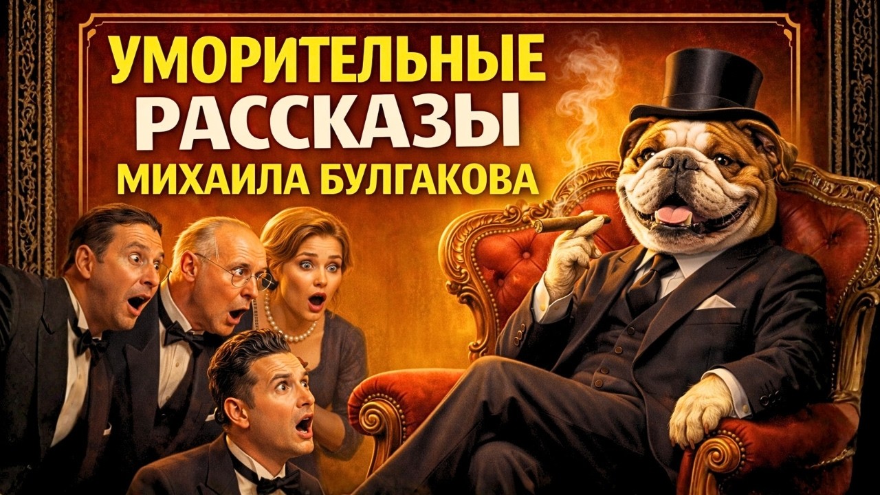 БУЛГАКОВ M.A., СМЕШНЫЕ РАССКАЗЫ, аудиокнига, читает Nelli Muse