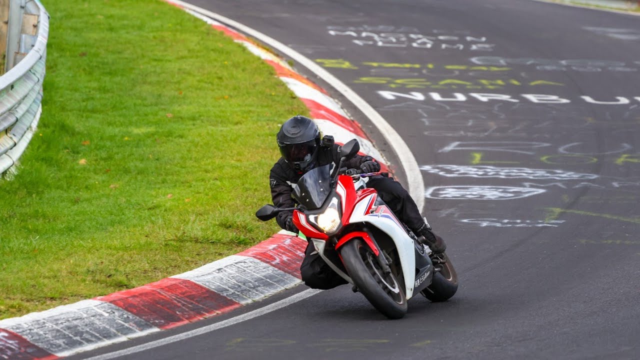 Nürburgring - Honda CBR650F 2nd lap
