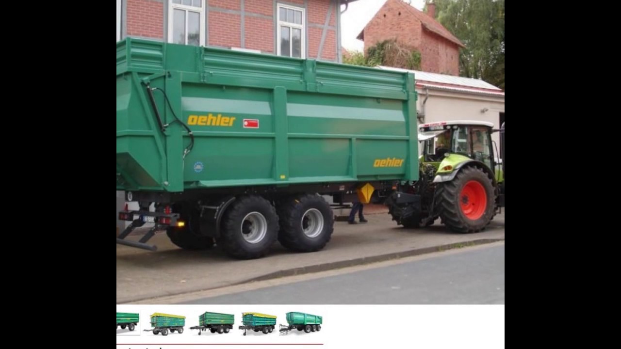 34. Remorca tandem, cu descarcare pe orizontala OL ASW 200- www.remorciagricole.com