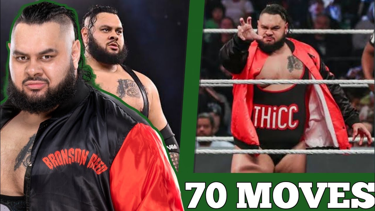 Top 70 Moves of Bronson Reed ( Jonah Rock)