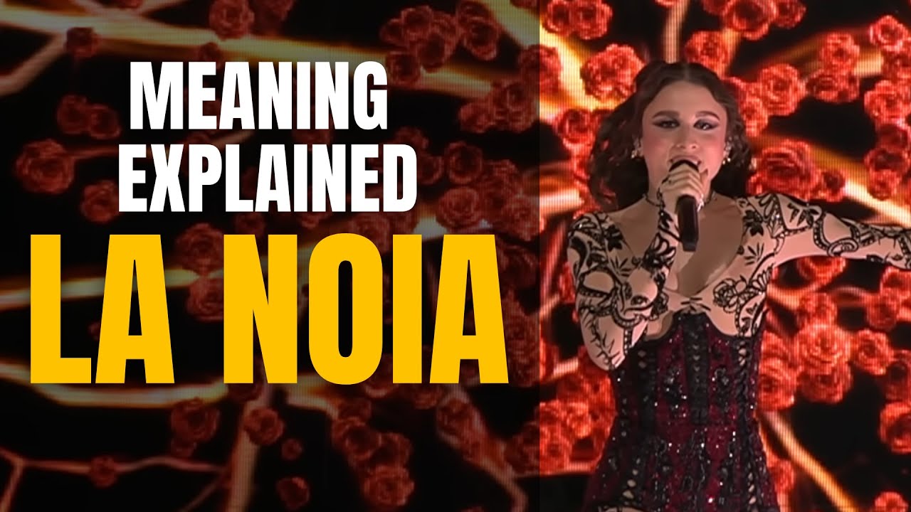 What is LA NOIA by Angelina Mango about? ITALY EUROVISION 2024