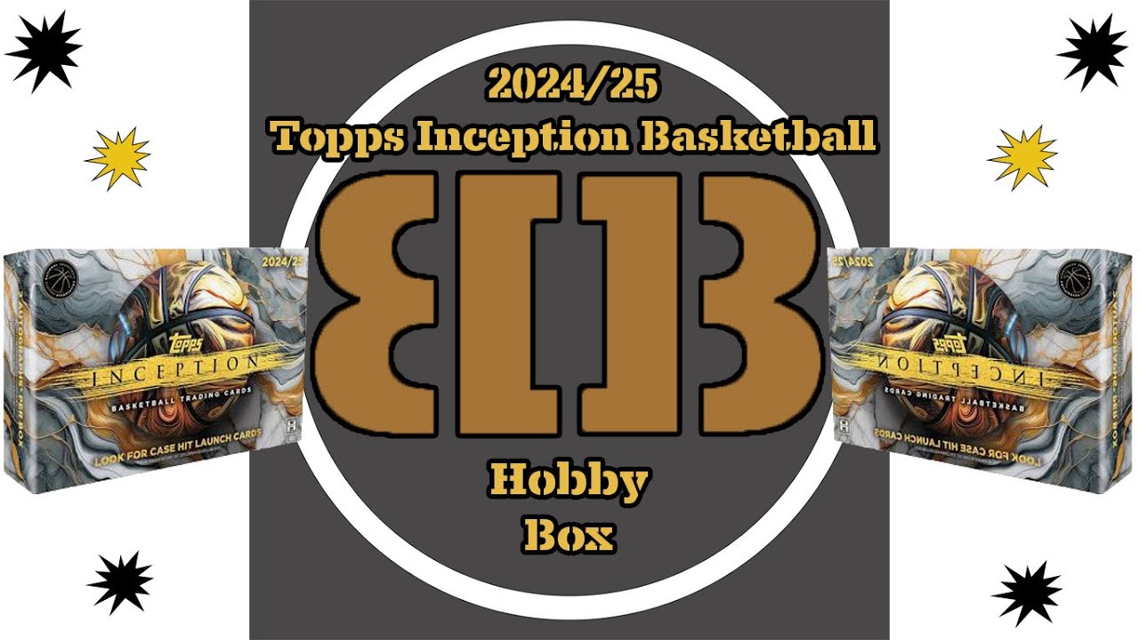 2024/25 Topps Inception Basketball Hobby Box - 7 Cards!