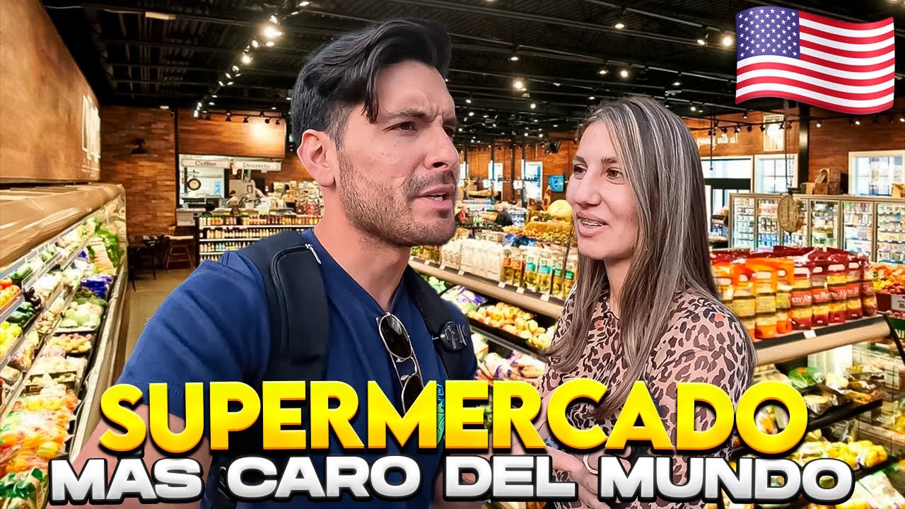 El SUPERMERCADO M&Aacute;S CARO del MUNDO | Erewhon, AQU&Iacute; COMPRAN los FAMOSOS  - Gabriel Herrera