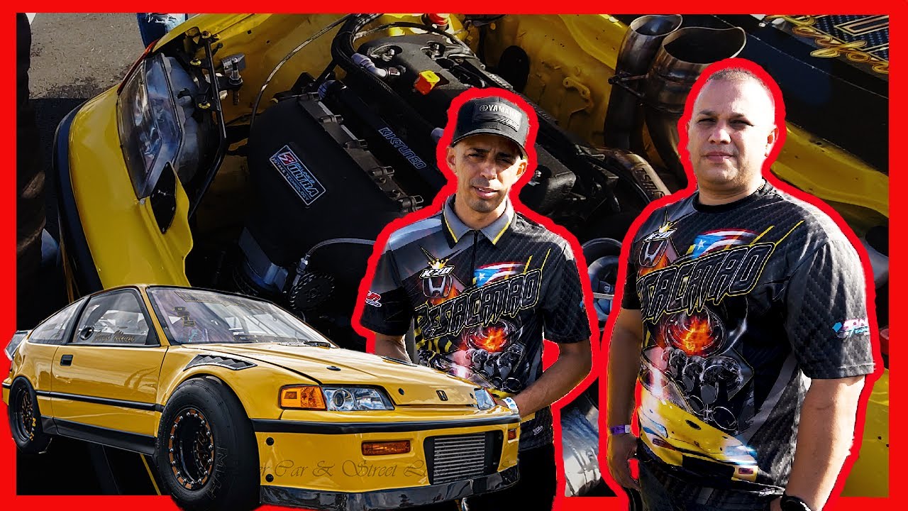 Honda CRX  k20 Turbo by Chapulin Performance | Desacatao FWD Drag Racing