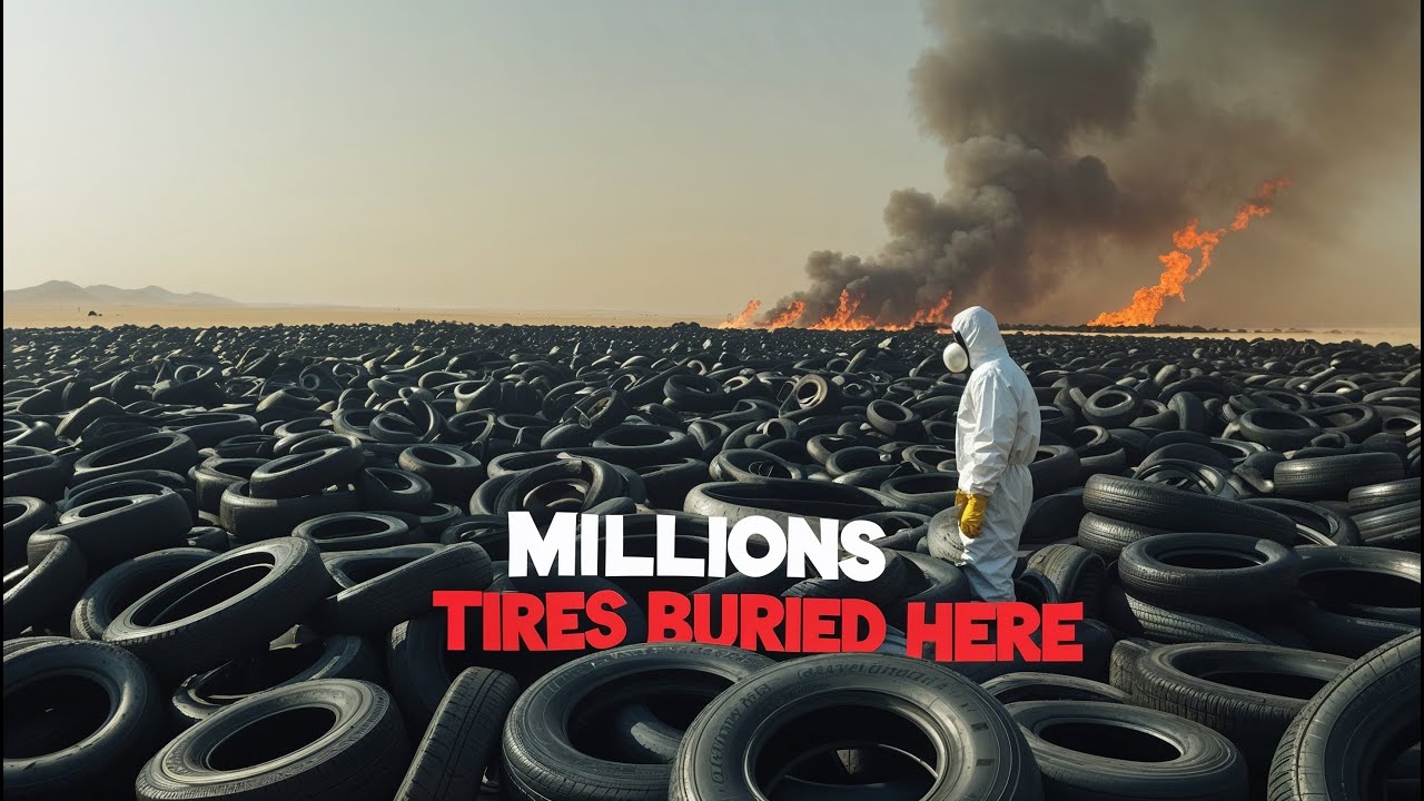 Inside Kuwait&rsquo;s Massive Tire Graveyard 🛞 | The World&rsquo;s Largest Rubber Waste Site