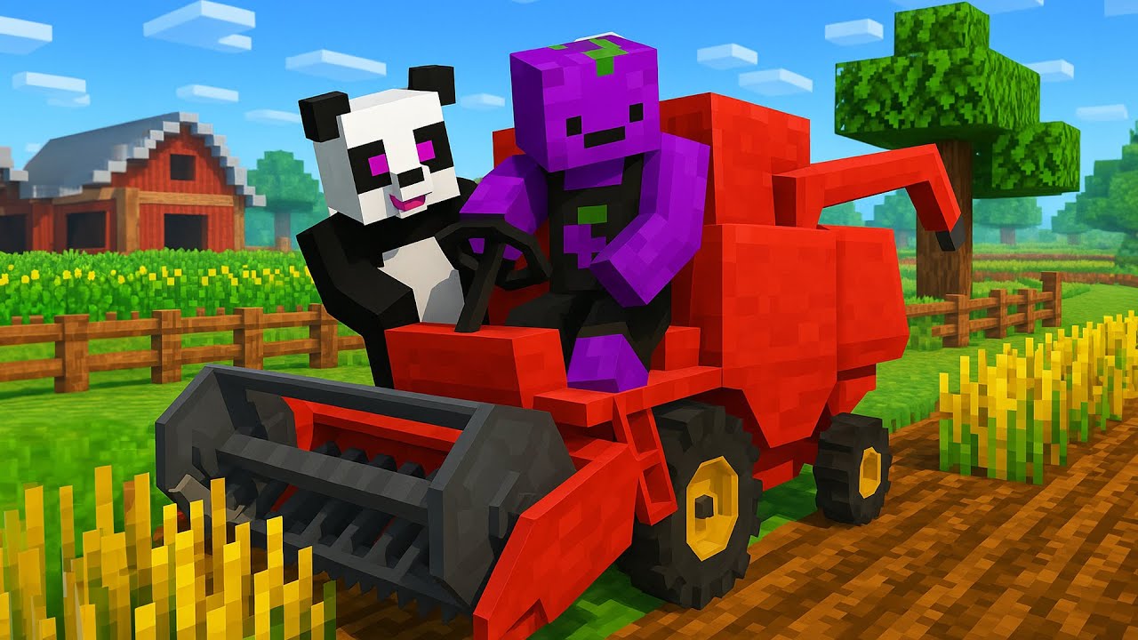 Am FOST cu VARUL meu la FERMA in MINECRAFT...