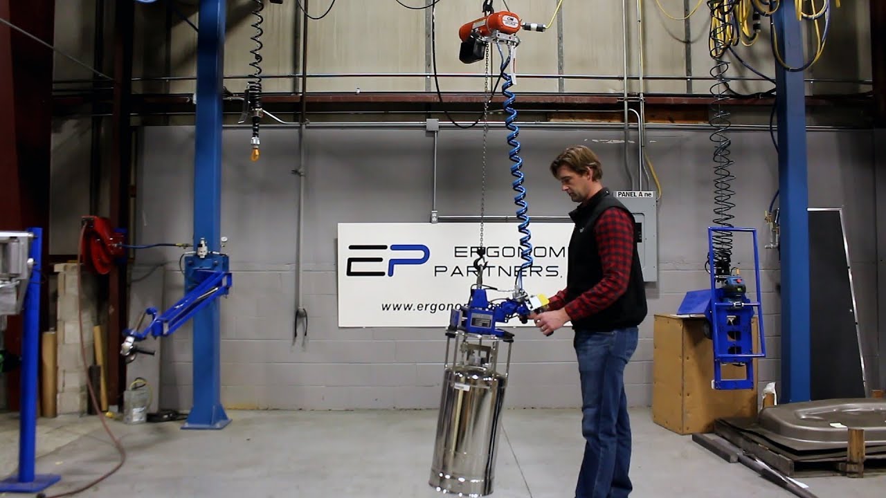 Chemical Canister Lift Assist
