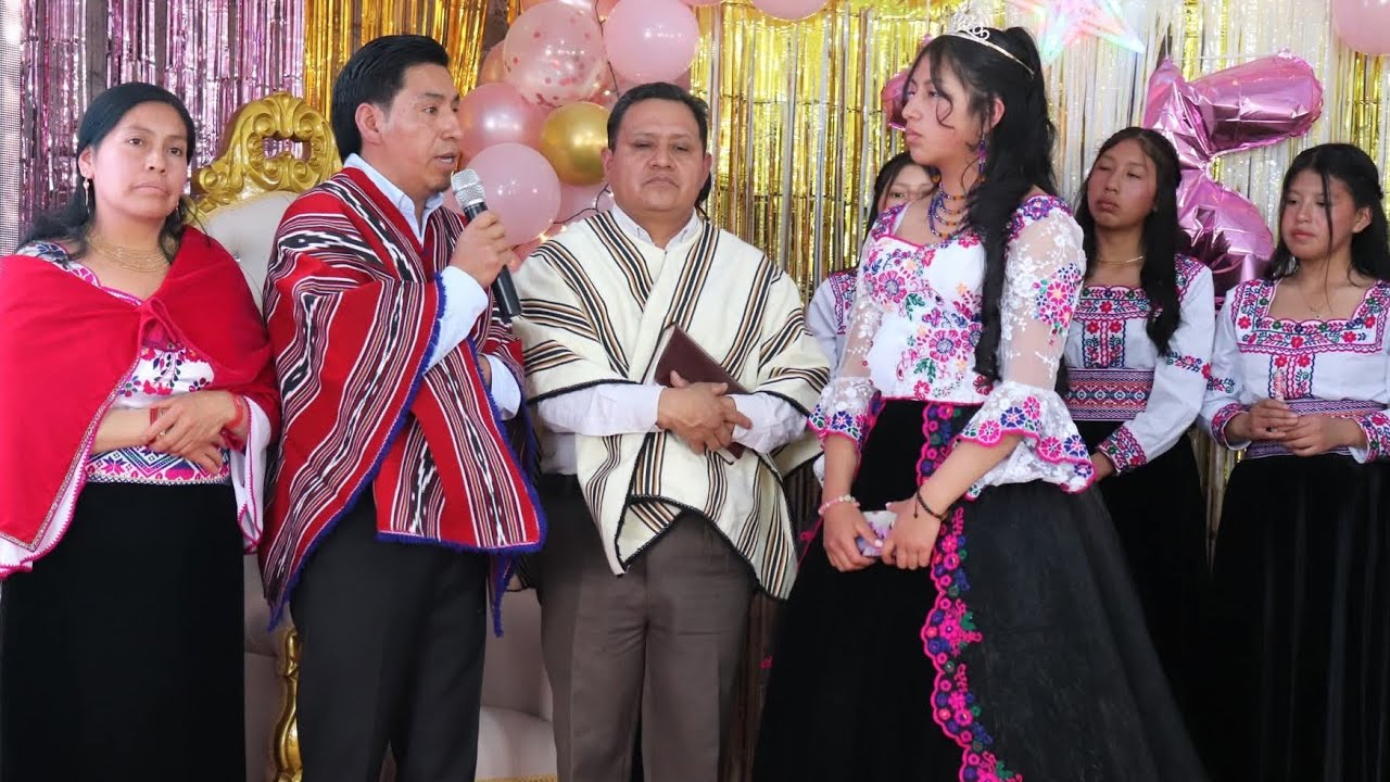 Celebración de 15  Años Srta. INGRID YUQUILEMA IGLESIA. REFUGIO DE NDIOS 2025