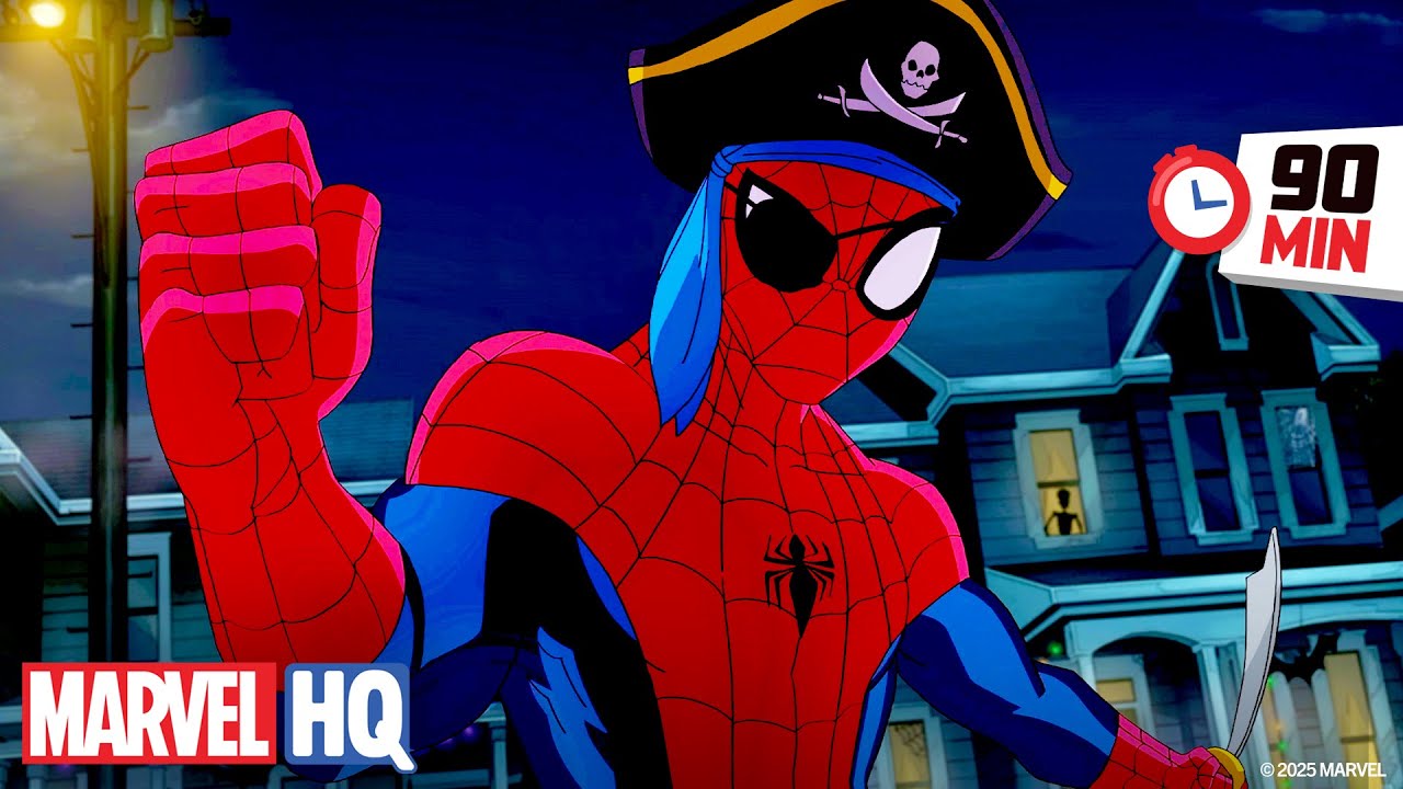 Spider-Man Halloween Full Episodes 🎃🕷️🕸️ | Ultimate Spider-Man | @MarvelHQ