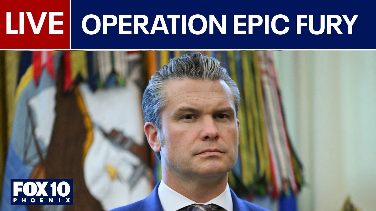 🔴 LIVE: Iran War update: Operation Epic Fury & President Trump with Inter Miami CF | FOX 10 Phoenix