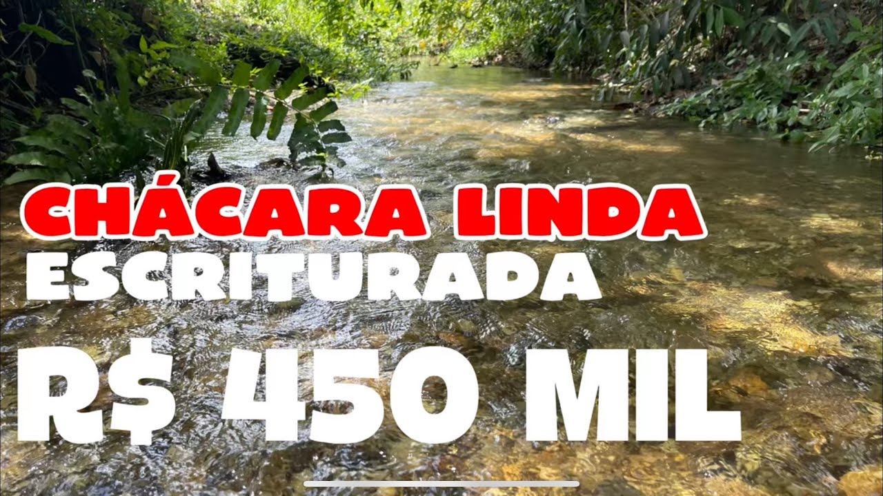 R$ 450 MIL CHÁCARA 5 TAREFAS 2 PICINA PASSANDO RIO CAMPO FUTEBOL 1 KM  PISTA 79999632431