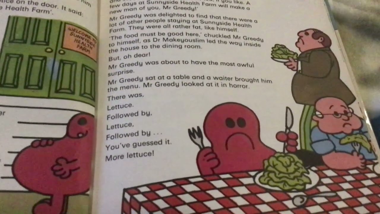 Mr. Greedy Keeps Fit