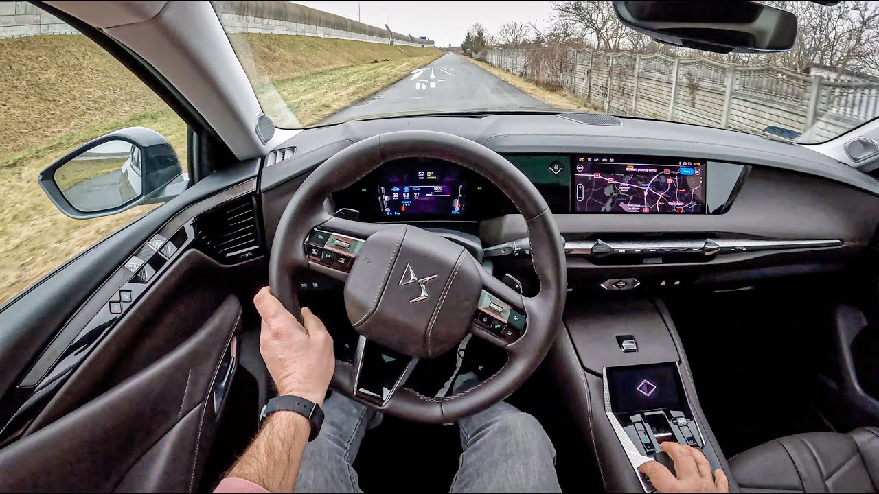 2022 DS 4 E-Tense Plug-in Hybrid [1.6 225 HP] | POV Test Drive #1041 Joe Black