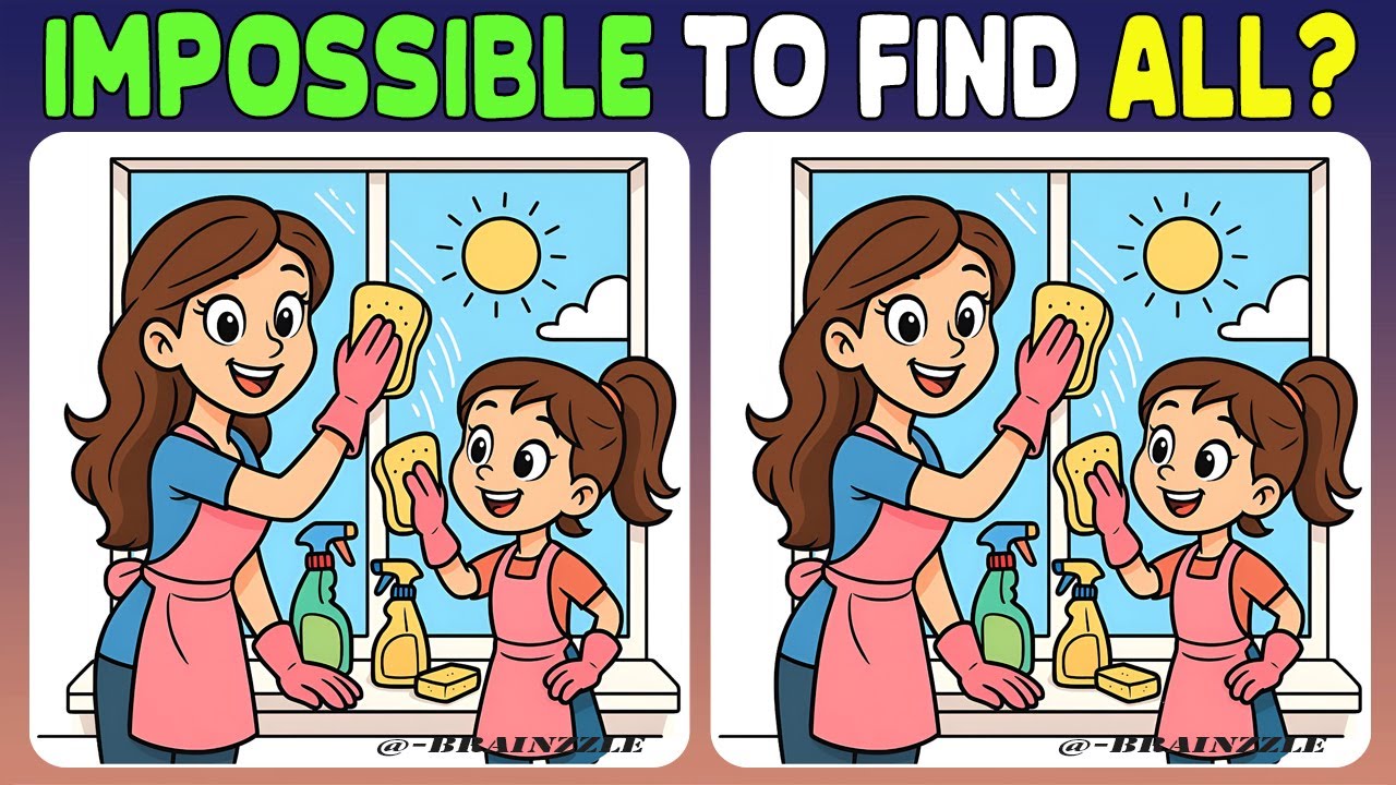 Find 3 Differences in 90 seconds | Brain IQ Test | Spot 3 Differences