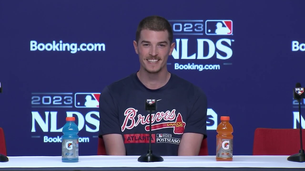 Braves NLDS Game 1 Pre-Game Press Conference live from Truist Park (October 7, 2023)